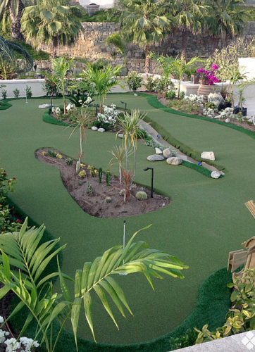 Rooftop Putting Green Turf Base