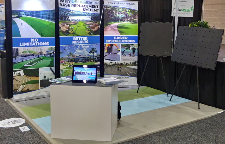 elevated trade show floor 