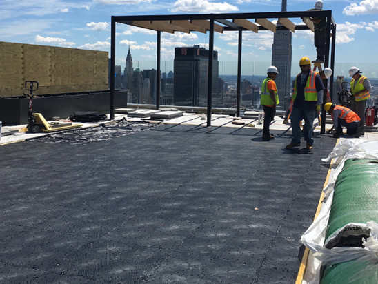 Installing Ultra Base on Rooftop