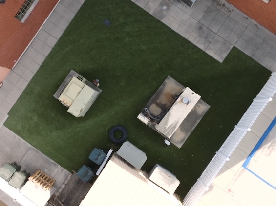 Fitness Area with Synthetic Turf