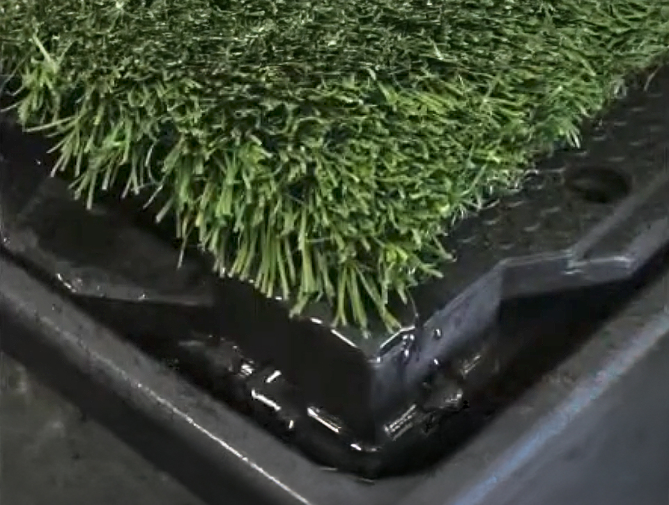 Turf and Ultra Base Tile Drainage Example