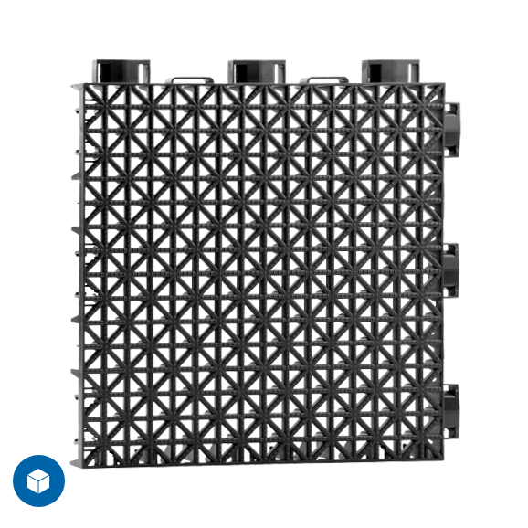 Front View of Drainbase Panel - Angled