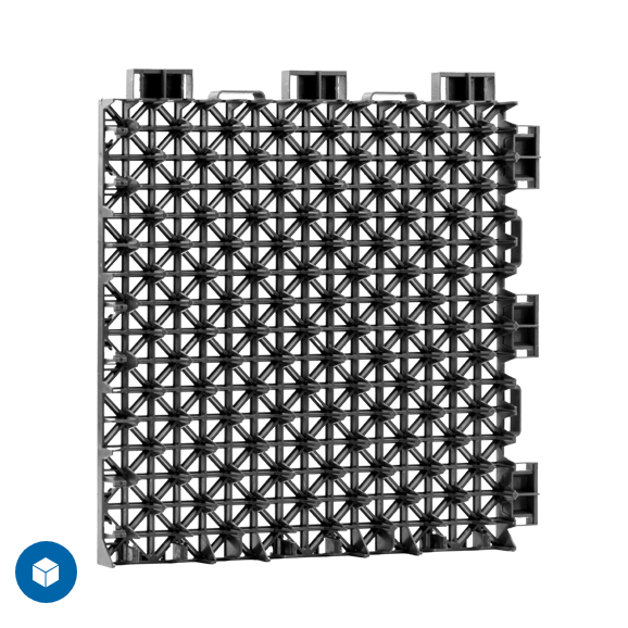 Back view of Drainbase Panel