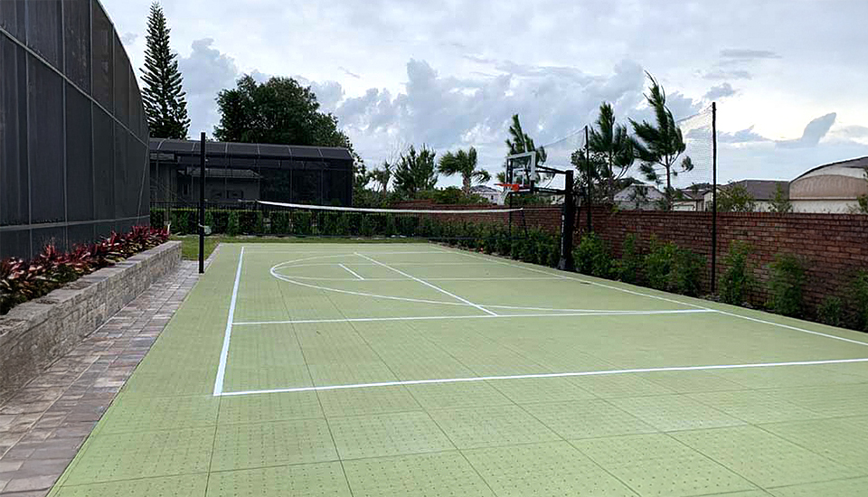 Residential Volleyball Court