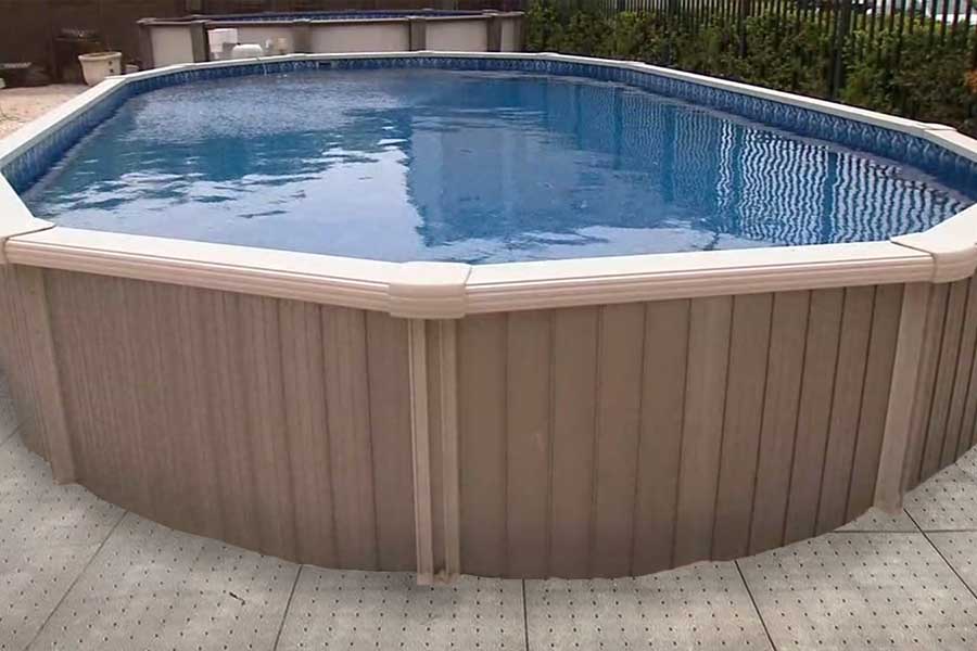 Above Ground Pool Pad with Ultra Base Panels