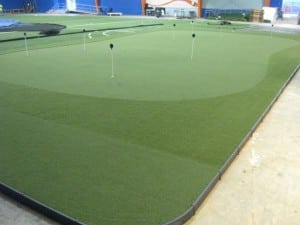 indoor artificial turf putting green