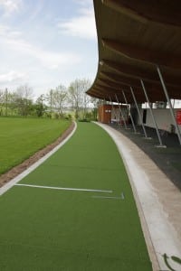 golf tee line turf installation for Berthold binder