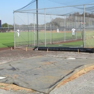 baseball field turf installation for Tampa Spring training complex