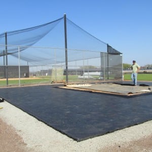 ultrabasesystems panels pieced together for Tampa Spring training complex